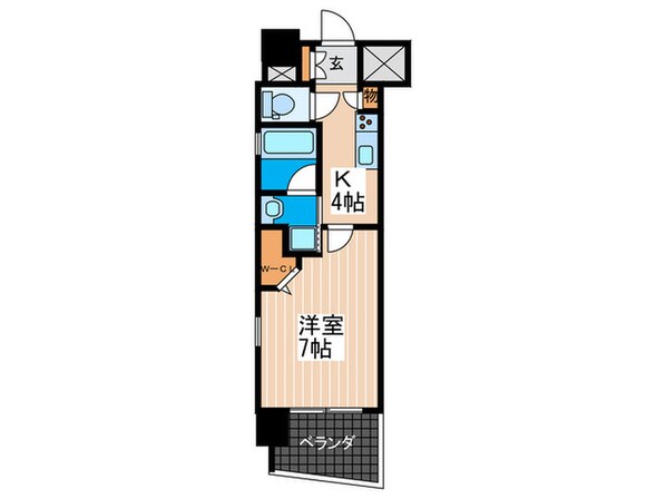 ステイサム舟入中町の物件間取画像